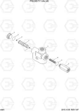 4091 PRIORITY VALVE(#0467-) HL730-7, Hyundai