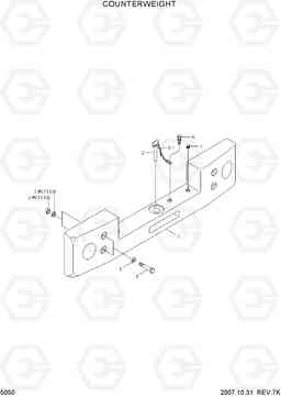 5050 COUNTERWEIGHT HL730-7, Hyundai