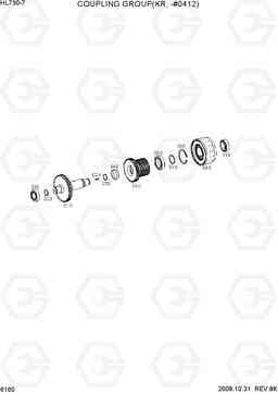6160 COUPLING GROUP(KR, -#0412) HL730-7, Hyundai