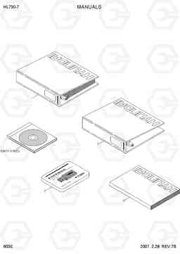 8030 MANUALS HL730-7, Hyundai