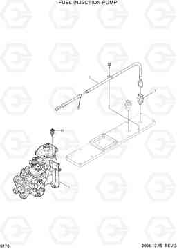 9170 FUEL INJECTION PUMP HL730-7, Hyundai