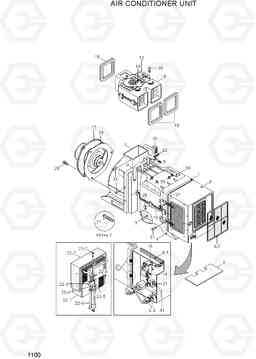 1100 AIR CONDITIONER UNIT HL730-7A, Hyundai