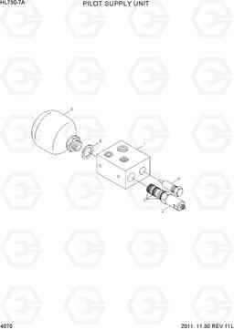 4070 PILOT SUPPLY UNIT HL730-7A, Hyundai