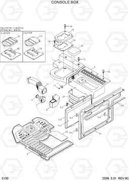 5130 CONSOLE BOX HL730-7A, Hyundai