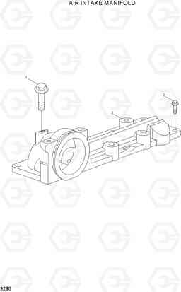 9280 AIR INTAKE MANIFOLD HL730-7A, Hyundai