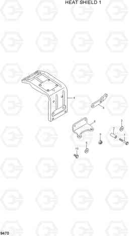 9470 ENGINE COOLANT VENT HL730-7A, Hyundai