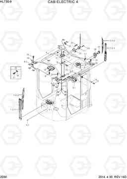 2030 CAB ELECTRIC 4 HL730-9, Hyundai