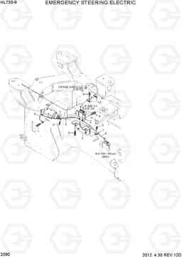 2090 EMERGENCY STEERING ELECTRIC HL730-9, Hyundai