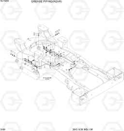 3100 GREASE PIPING(REAR) HL730-9, Hyundai