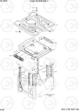 5120 CAB INTERIOR 1 HL730-9, Hyundai