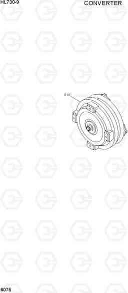 6075 CONVERTER HL730-9, Hyundai