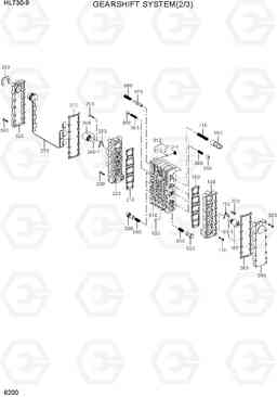 6200 GEARSHIFT SYSTEM(2/3) HL730-9, Hyundai