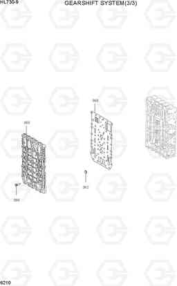 6210 GEARSHIFT SYSTEM(3/3) HL730-9, Hyundai