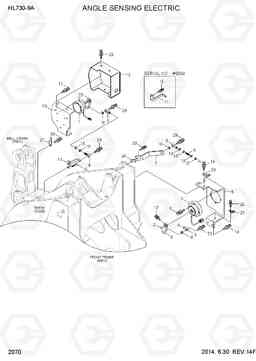 2070 ANGLE SENSING ELECTRIC HL730-9A, Hyundai