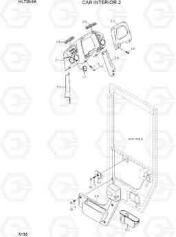 5130 CAB INTERIOR 2 HL730-9A, Hyundai