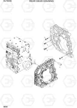 9030 REAR GEAR HOUSING HL730-9A, Hyundai