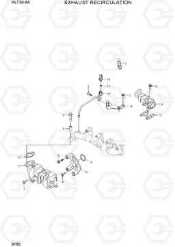 9160 EXHAUST RECIRCULATION HL730-9A, Hyundai