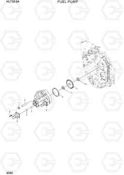 9260 FUEL PUMP HL730-9A, Hyundai