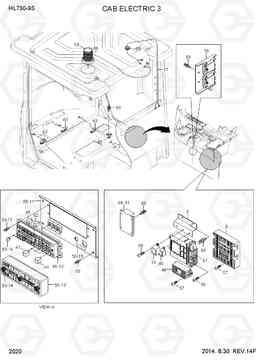 2020 CAB ELECTRIC 3 HL730-9S, Hyundai