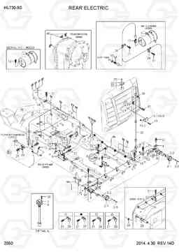 2050 REAR ELECTRIC HL730-9S, Hyundai