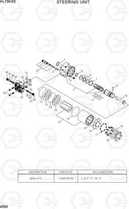 4050 STEERING UNIT HL730-9S, Hyundai