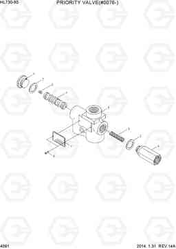 4091 PRIORITY VALVE(#0076-) HL730-9S, Hyundai