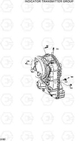 3180 INDICATOR TRANSMITTER GROUP HL730-3(-#1000), Hyundai