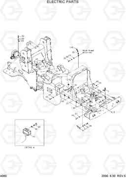 4060 ELECTRIC PARTS HL730-3(-#1000), Hyundai