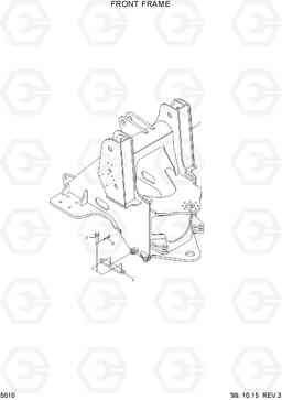 5010 FRONT FRAME HL730-3(-#1000), Hyundai