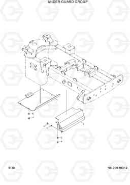 5130 UNDER GUARD GROUP HL730-3(-#1000), Hyundai