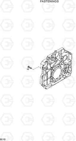 8110 FASTENINGS HL730-3(-#1000), Hyundai