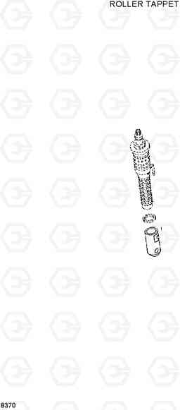 8370 ROLLER TAPPET HL730-3(-#1000), Hyundai