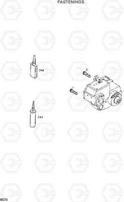 8570 FASTENINGS HL730-3(-#1000), Hyundai