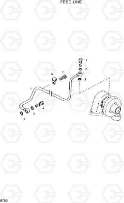 8780 FEED LINE HL730-3(-#1000), Hyundai