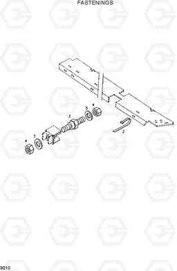 9010 FASTENINGS HL730-3(-#1000), Hyundai