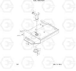 1021 FUEL TANK ASSY HL730-3(#1001-), Hyundai