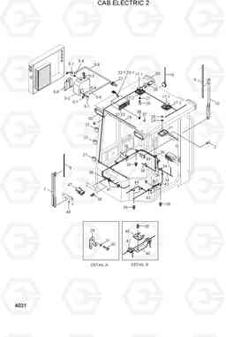 4031 CAB ELECTRIC 2 HL730-3(#1001-), Hyundai
