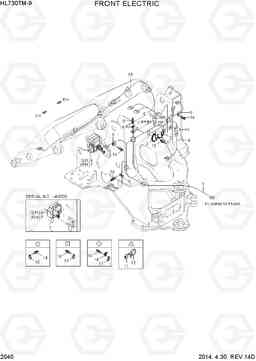 2040 FRONT ELECTRIC HL730TM-9, Hyundai