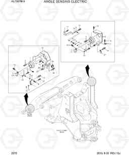 2070 ANGLE SENSING ELECTRIC HL730TM-9, Hyundai