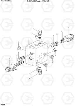 1034 DIRECTIONAL VALVE HL730TM-9A, Hyundai