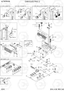 2015 CAB ELECTRIC 2 HL730TM-9A, Hyundai