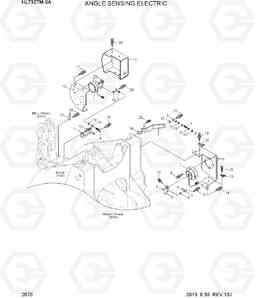 2070 ANGLE SENSING ELECTRIC HL730TM-9A, Hyundai