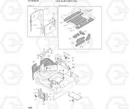 5090 CAB SUB ASSY(2/4) HL730TM-9A, Hyundai