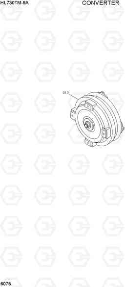 6075 CONVERTER HL730TM-9A, Hyundai