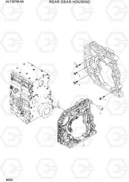 9030 REAR GEAR HOUSING HL730TM-9A, Hyundai