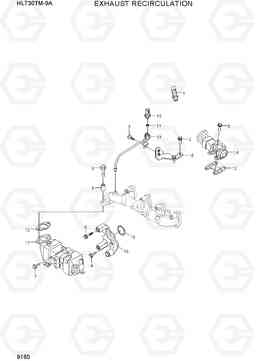 9160 EXHAUST RECIRCULATION HL730TM-9A, Hyundai