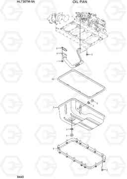 9440 OIL FAN HL730TM-9A, Hyundai