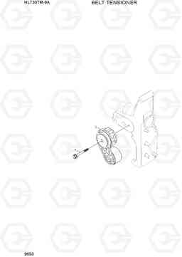 9650 BELT TENSIONER HL730TM-9A, Hyundai