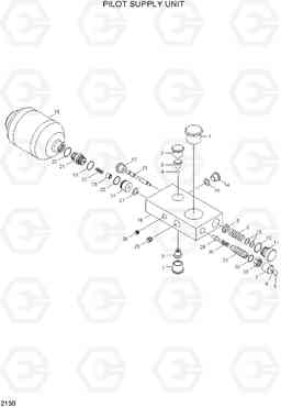 2130 PILOT SUPPLY UNIT HL730TM-3(-#1000), Hyundai