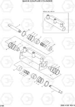 2190 QUICK COUPLER CYLINDER HL730TM-3(-#1000), Hyundai